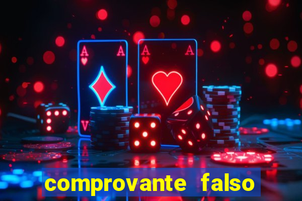 comprovante falso de 50 reais